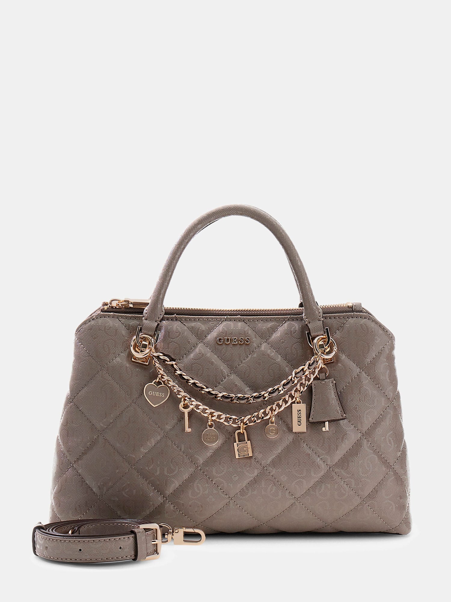 Beige - GUESS Sac à main Libby