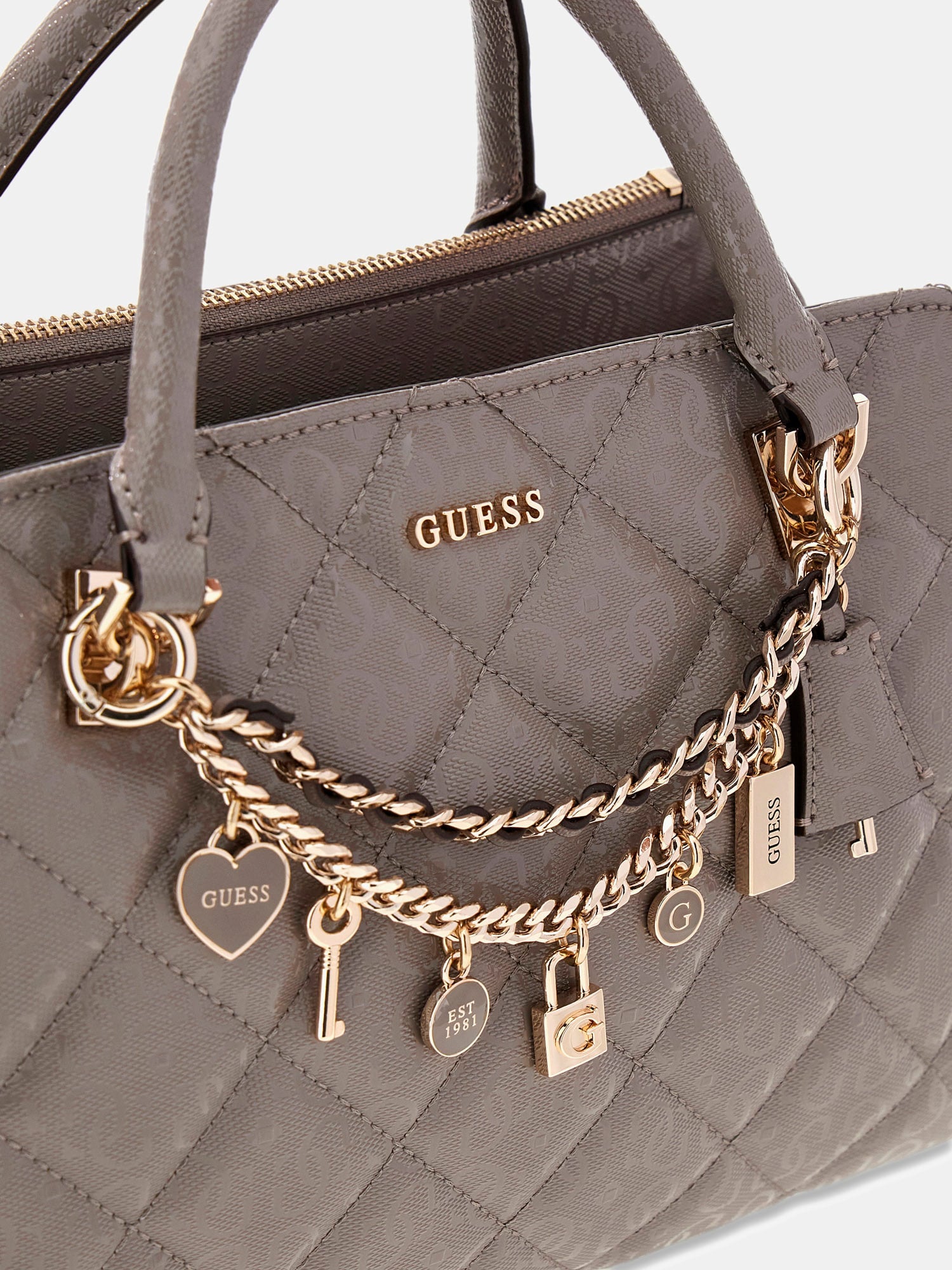 Beige - GUESS Sac à main Libby
