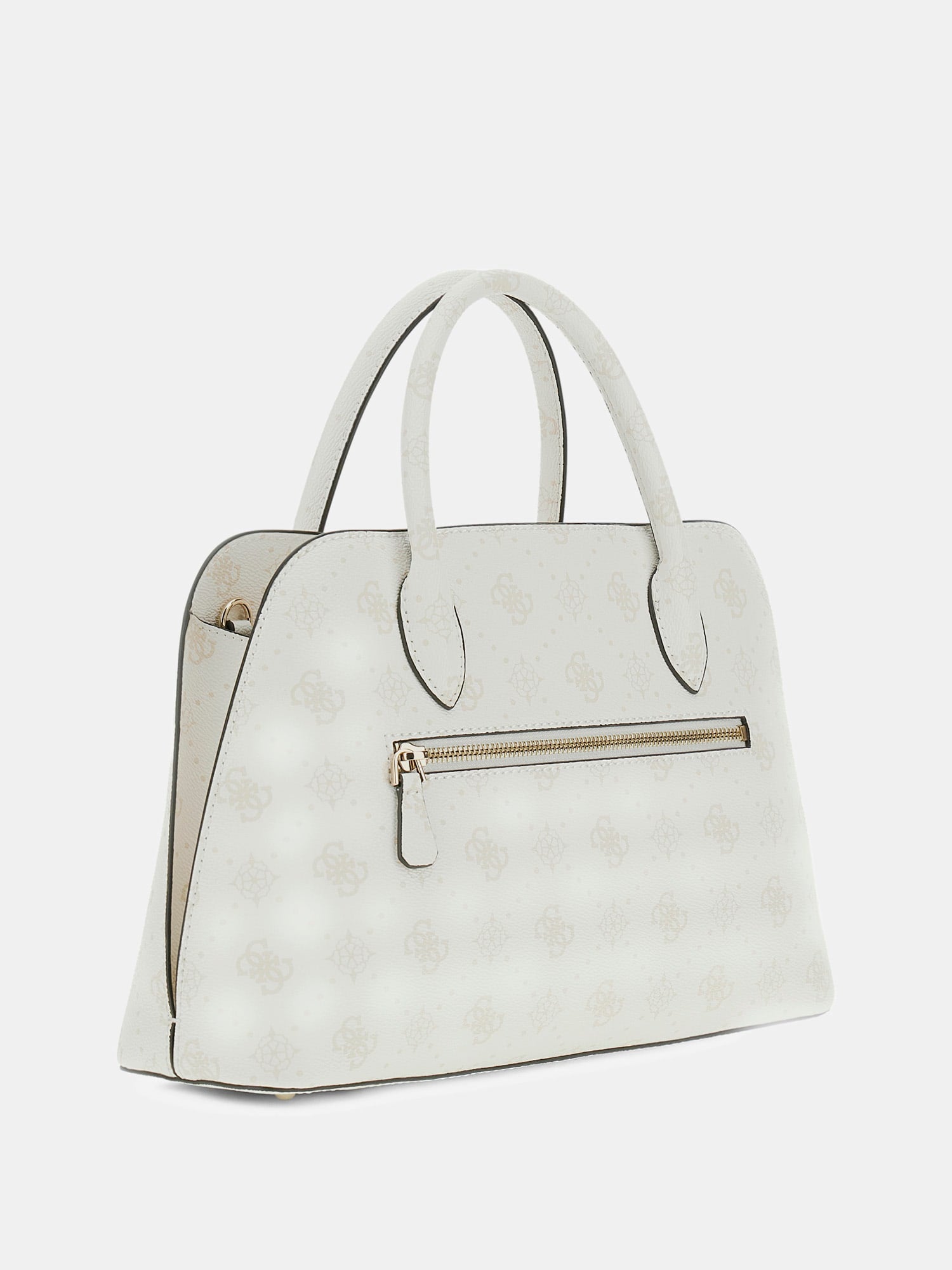 Ecru - GUESS Sac à main Emelie Logo