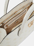 Ecru - GUESS Sac à main Emelie Logo
