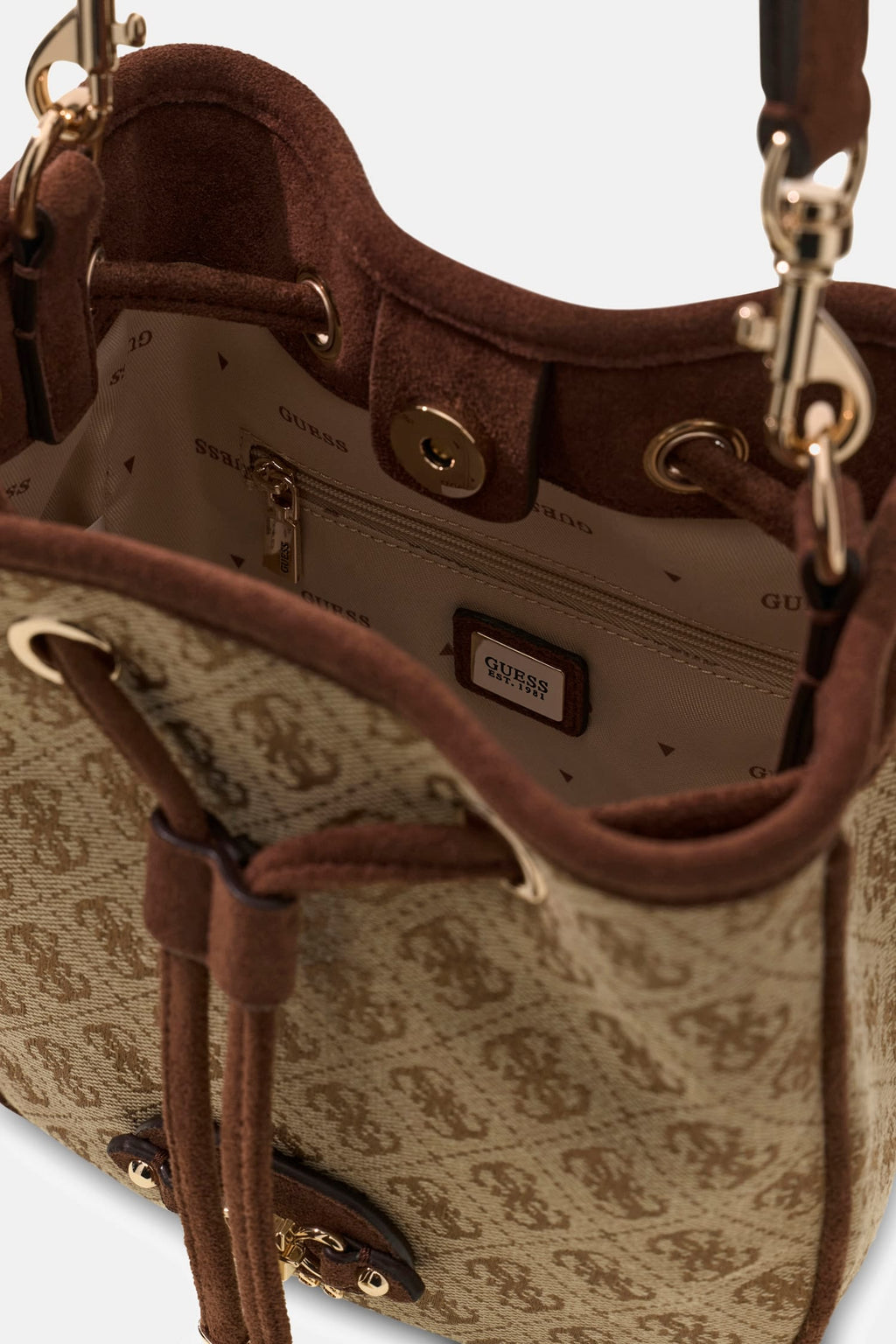 Latte Logo - GUESS Samantha Mini Drawstring