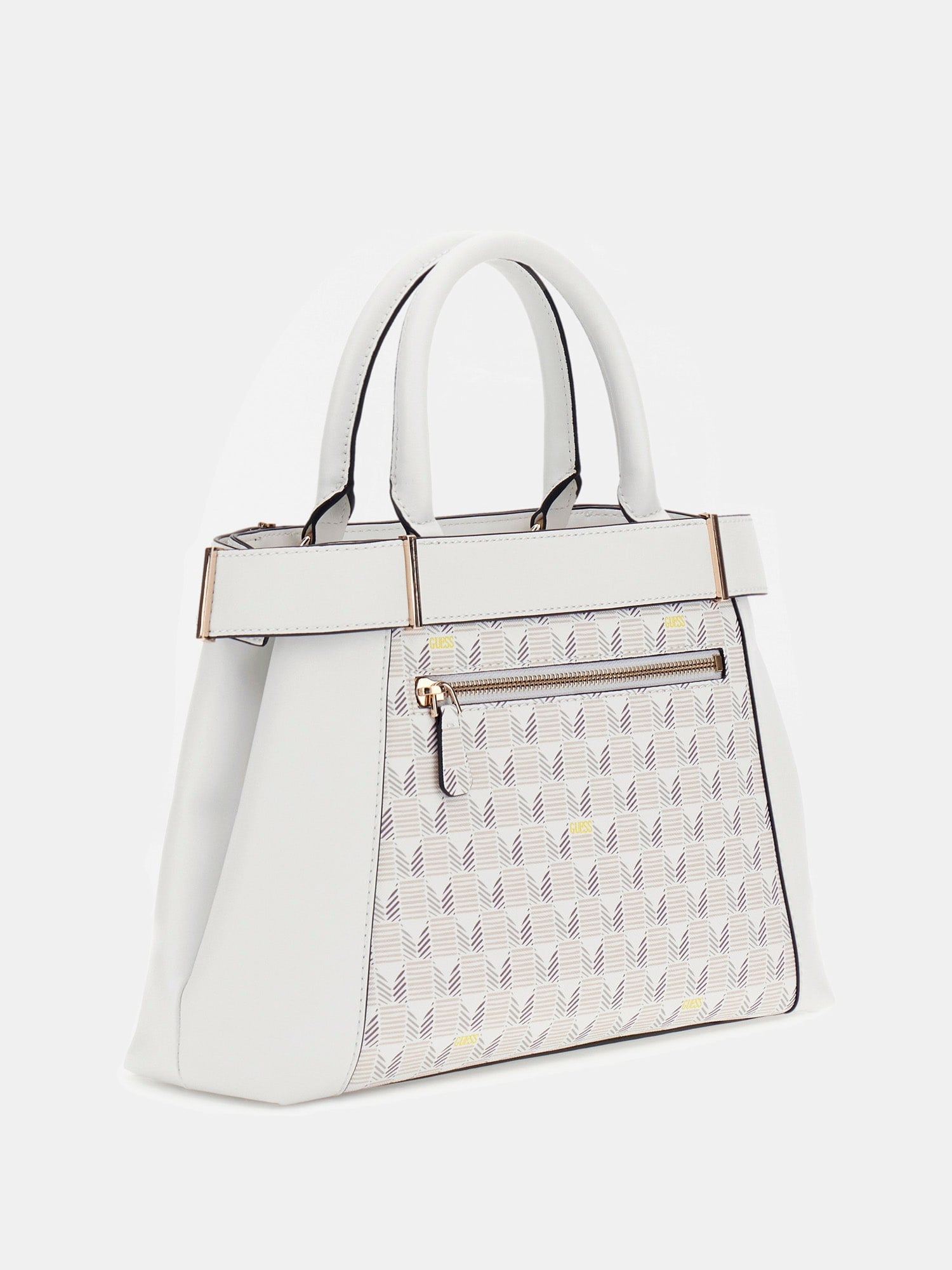 Steel - GUESS Sac à main G Wave II Satchel