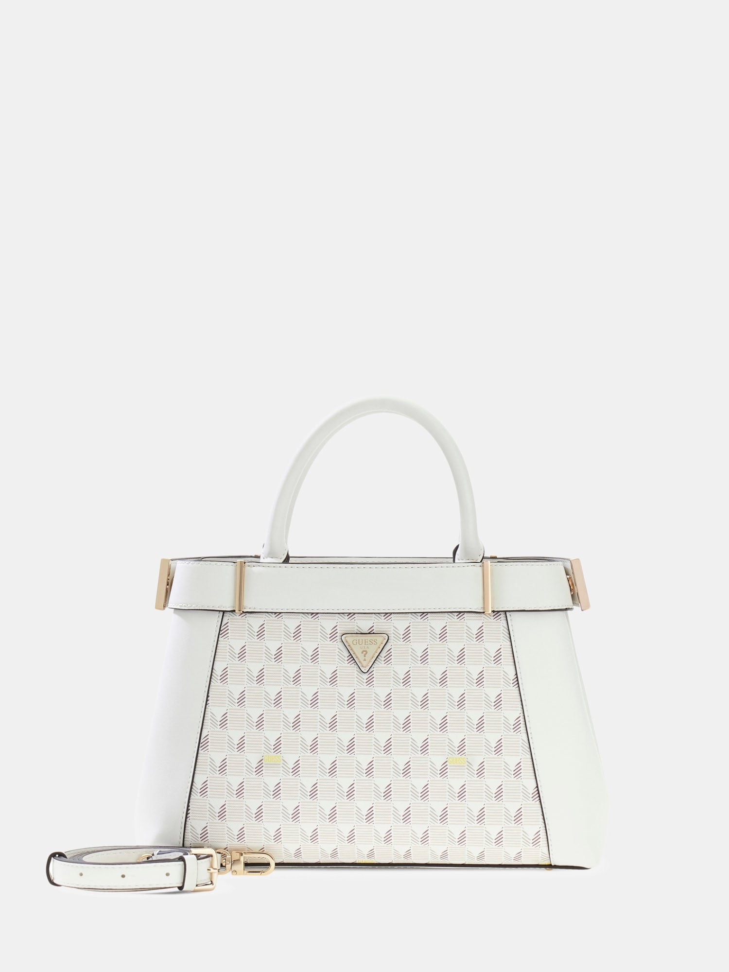 Steel - GUESS Sac à main G Wave II Satchel