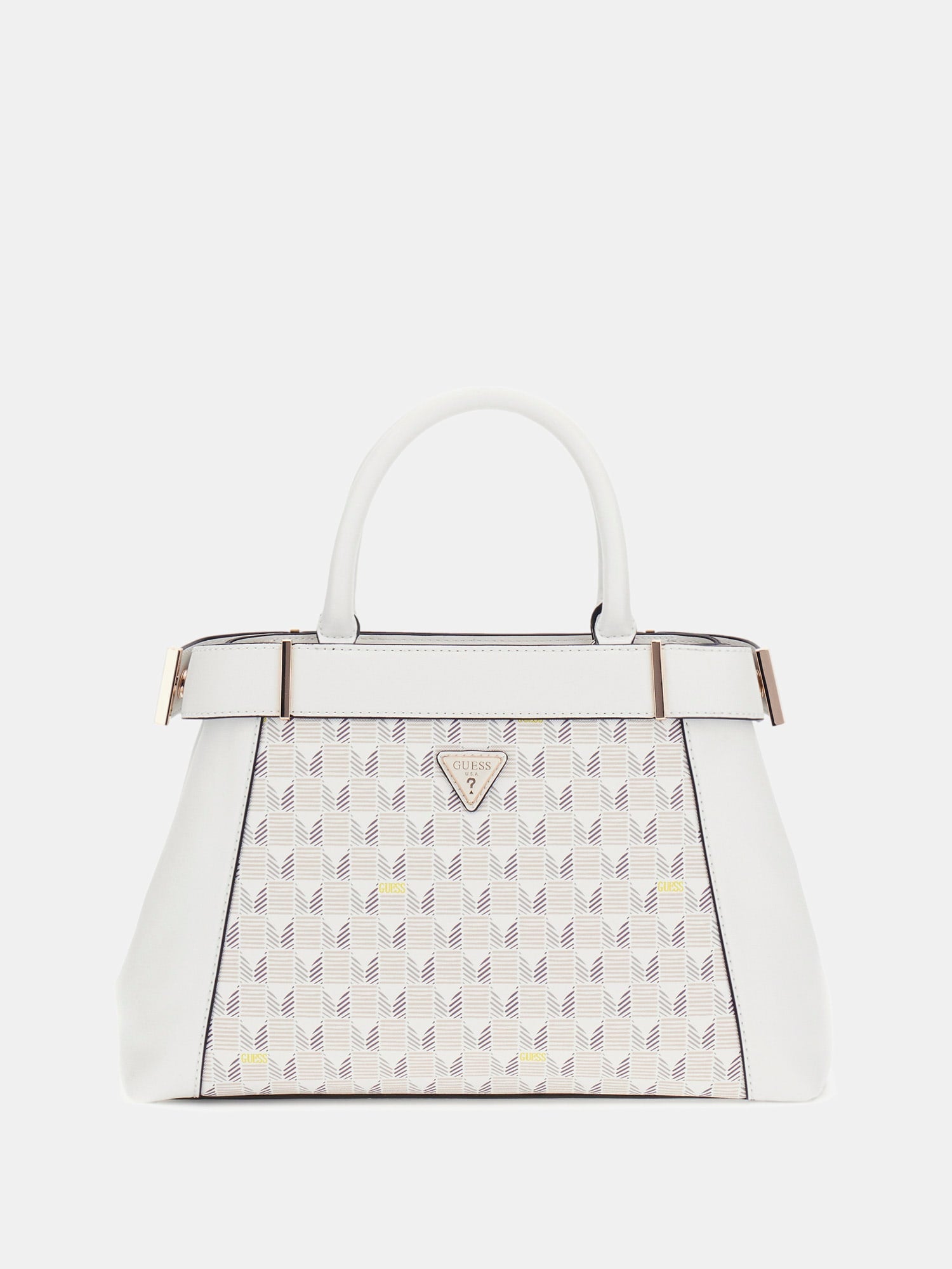 Steel - GUESS Sac à main G Wave II Satchel