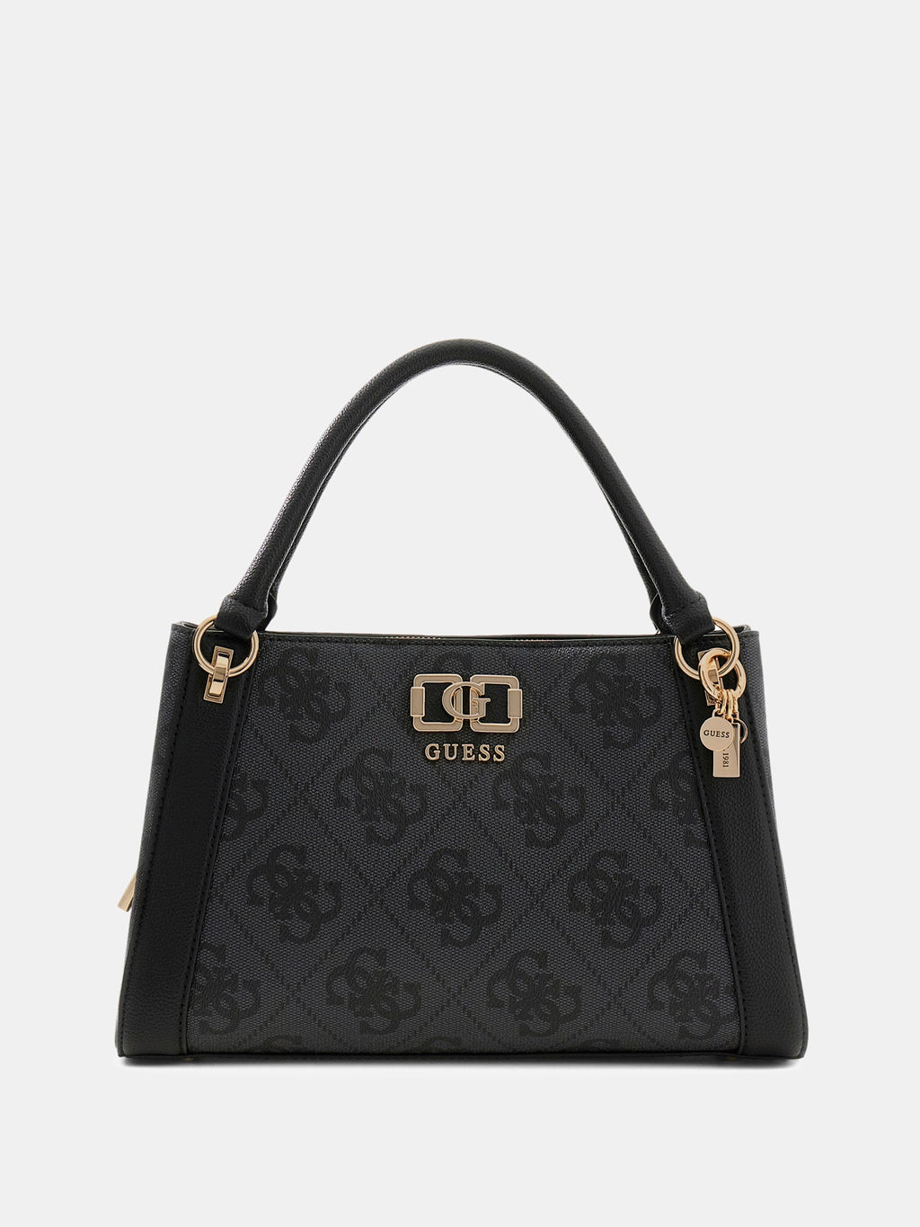 Coal - GUESS Sac à main Karnilla Logo