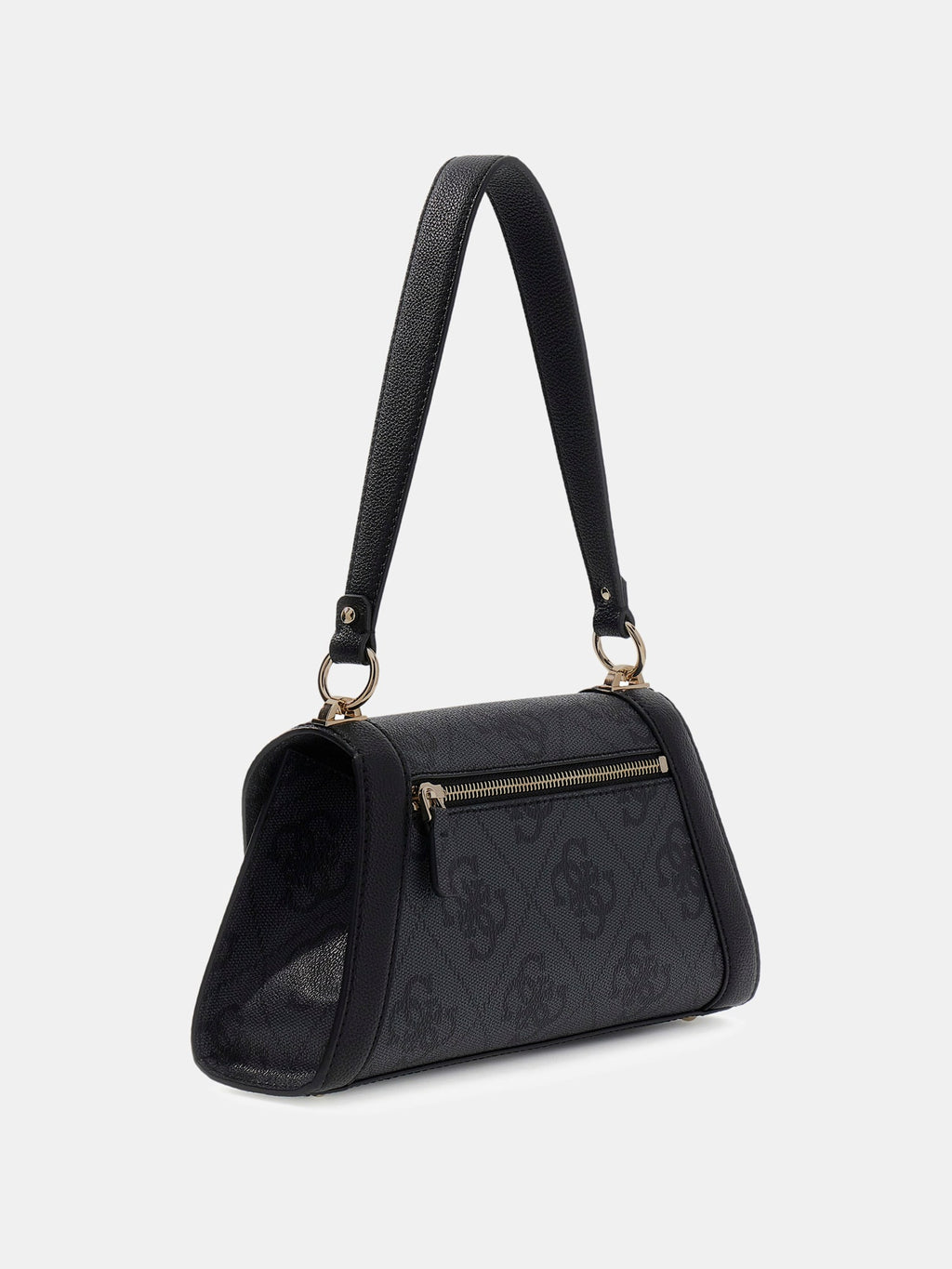 Coal - GUESS Sac à bandoulière Karnilla Logo Flap Shoulder