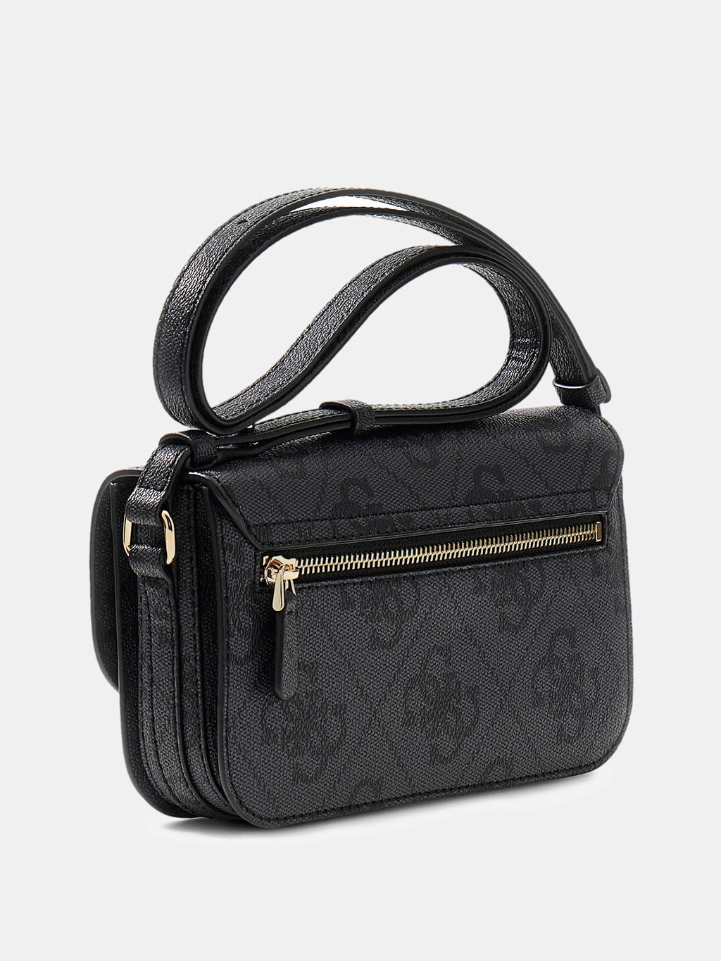 Noir - GUESS Sac à bandoulière Janie Logo Convertible Xbody