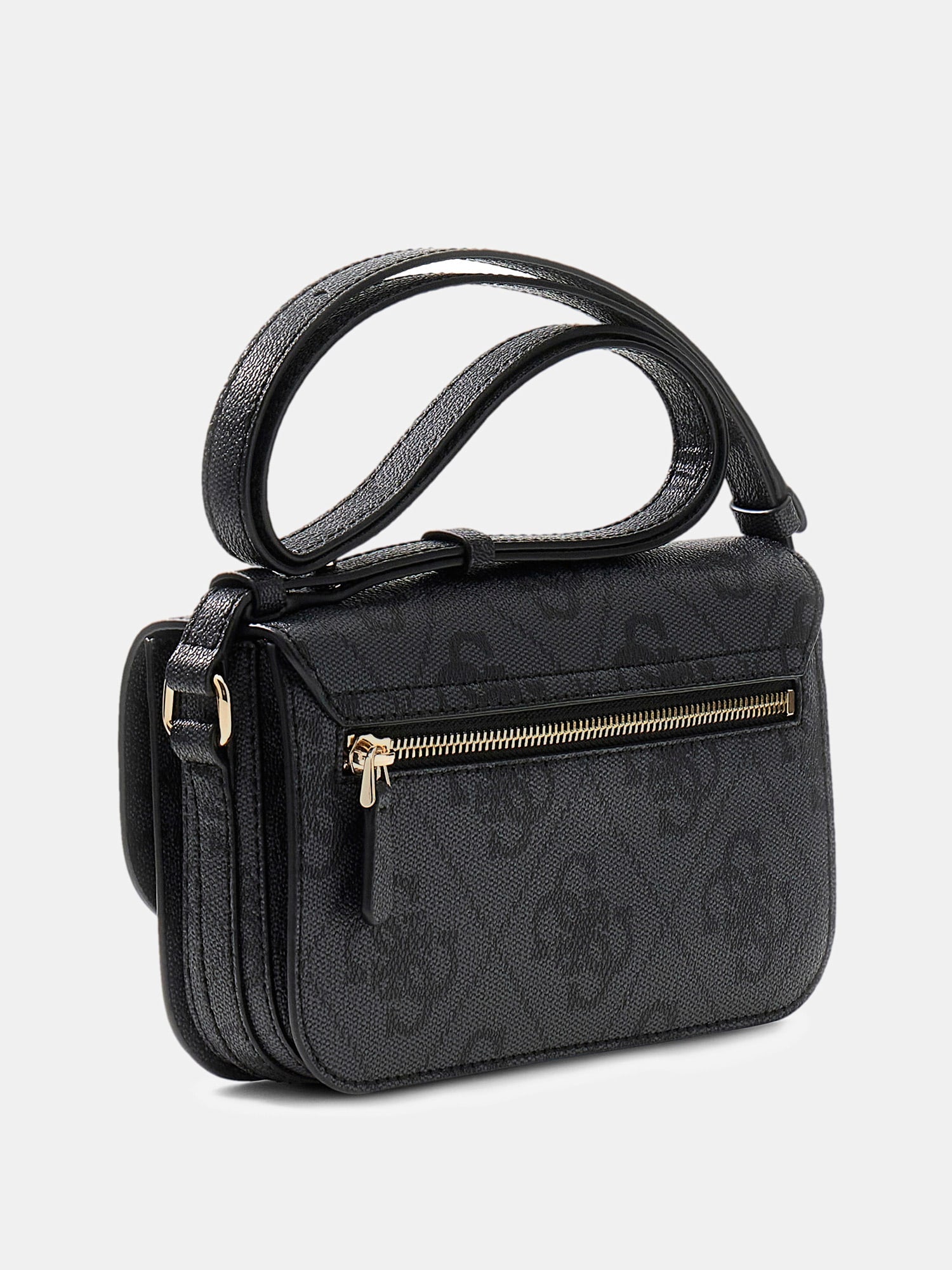 Noir - GUESS Sac à bandoulière Janie Logo Convertible Xbody