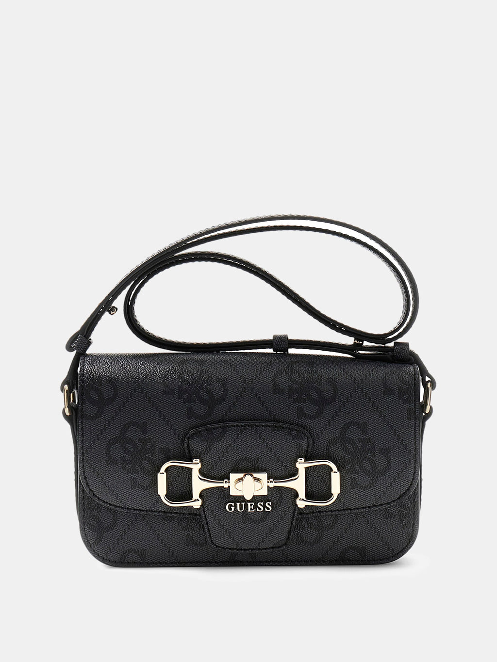 Noir - GUESS Sac à bandoulière Janie Logo Convertible Xbody