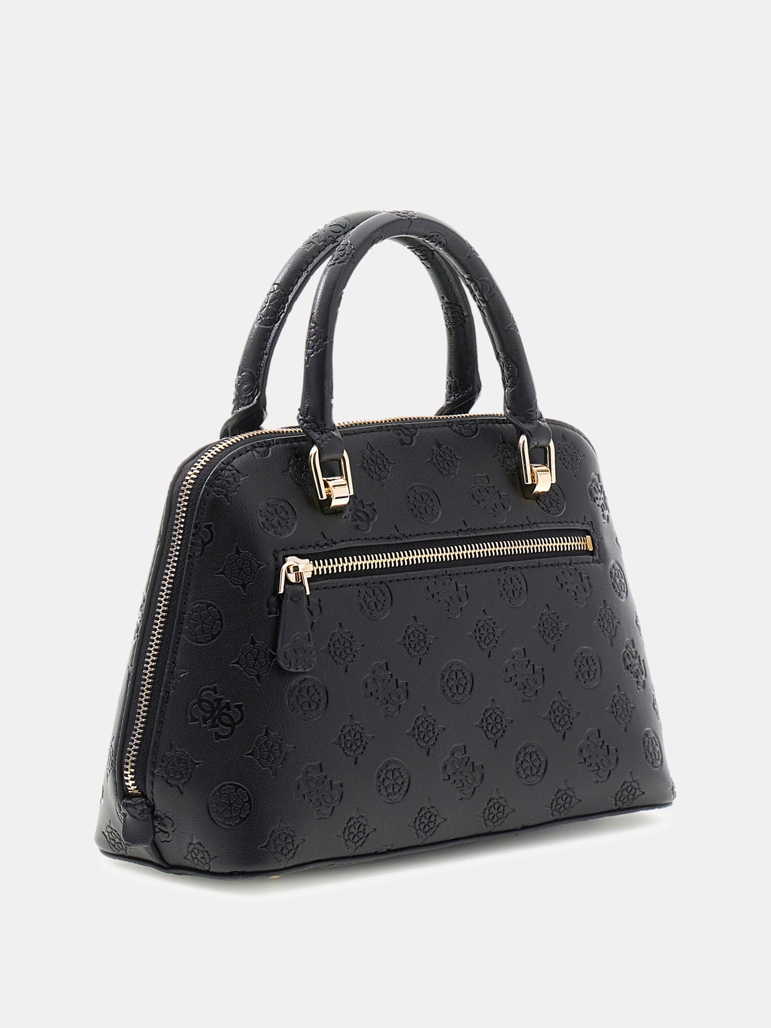 Noir - GUESS Sac à main Dita Dome Satchel