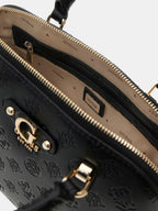 Noir - GUESS Sac à main Dita Dome Satchel