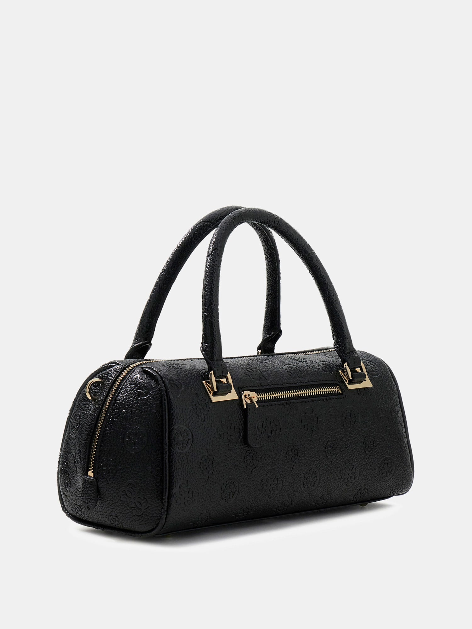 Noir - GUESS Sac à main Cresidia II Box Satchel