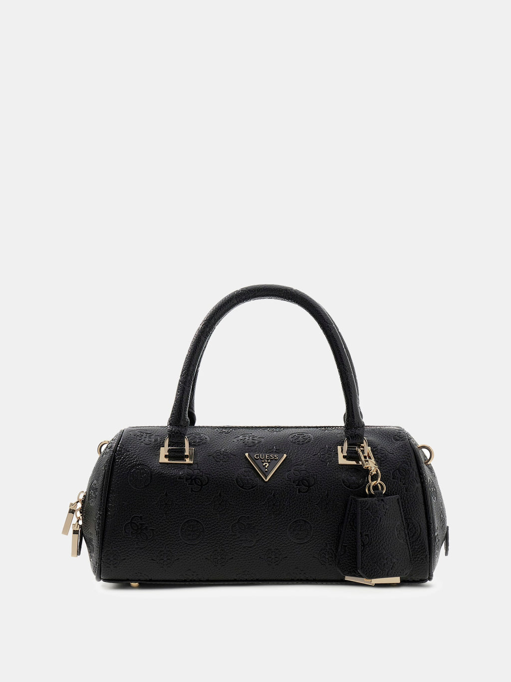 Noir - GUESS Sac à main Cresidia II Box Satchel