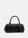 Noir - GUESS Sac à main Cresidia II Box Satchel