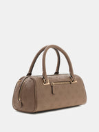 Dark Taupe - GUESS Sac à main Cresidia II Box Satchel