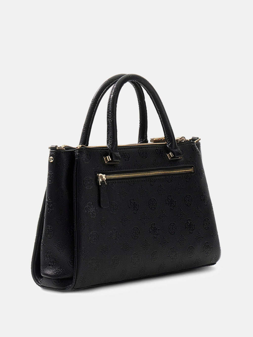 Noir - GUESS Sac à main Anise Triple Comp Satchel