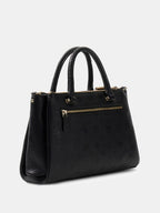 Noir - GUESS Sac à main Anise Triple Comp Satchel
