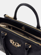 Noir - GUESS Sac à main Anise Triple Comp Satchel