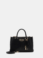 Noir - GUESS Sac à main Anise Triple Comp Satchel