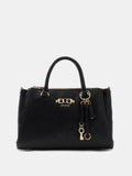 Noir - GUESS Sac à main Anise Triple Comp Satchel