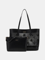 Noir - GUESS Sac à main Letty 2 in 1 Tote
