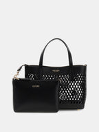 Noir - GUESS Sac à main Mini Letty 2 in 1 Tote