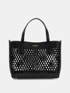 Noir - GUESS Sac à main Mini Letty 2 in 1 Tote