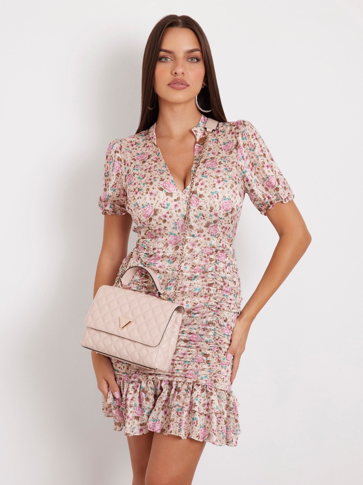 Light Beige - GUESS Sac à main Giully