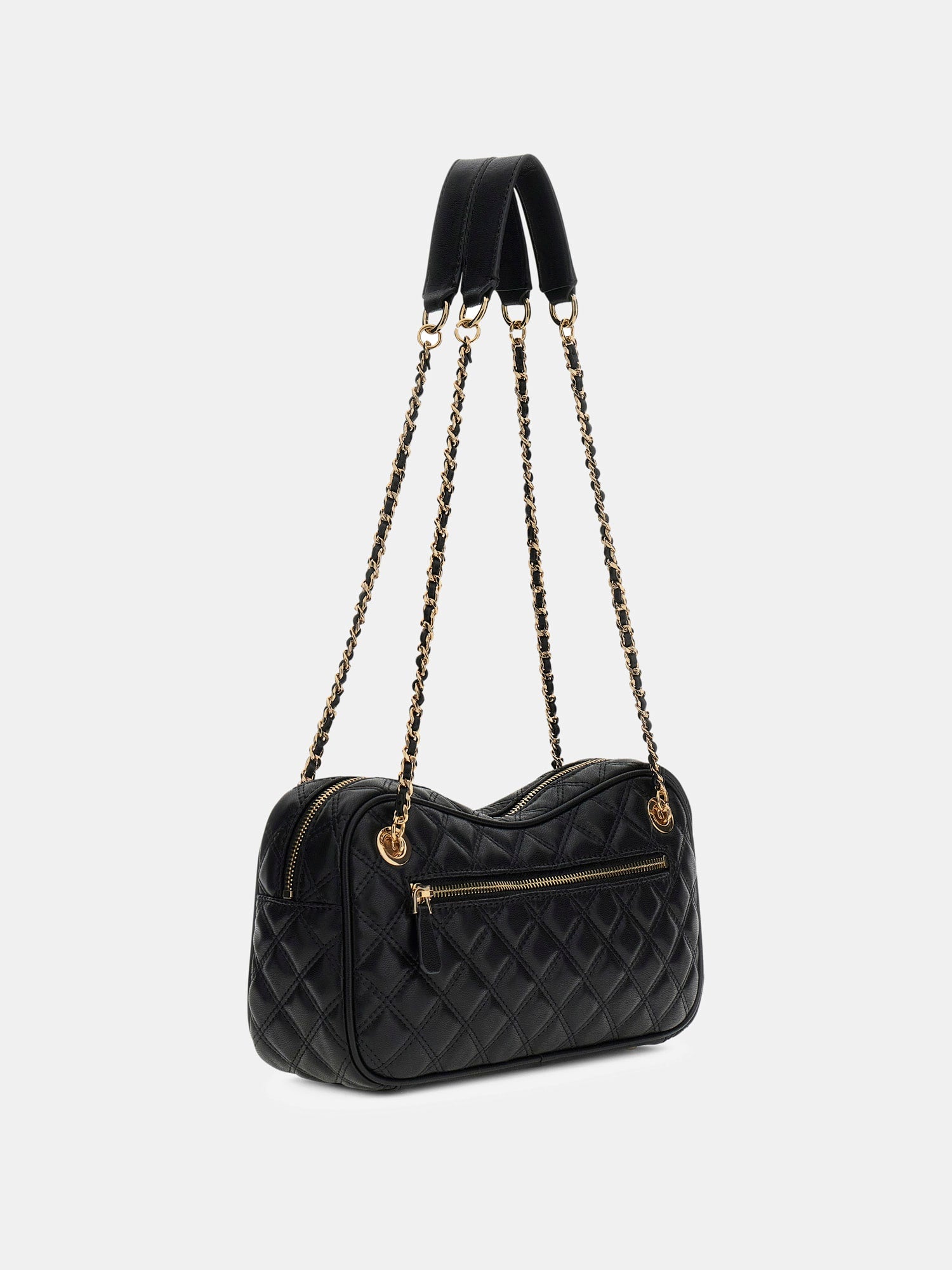 Noir - GUESS Sac à bandoulière Giully II Shoulder Satchel