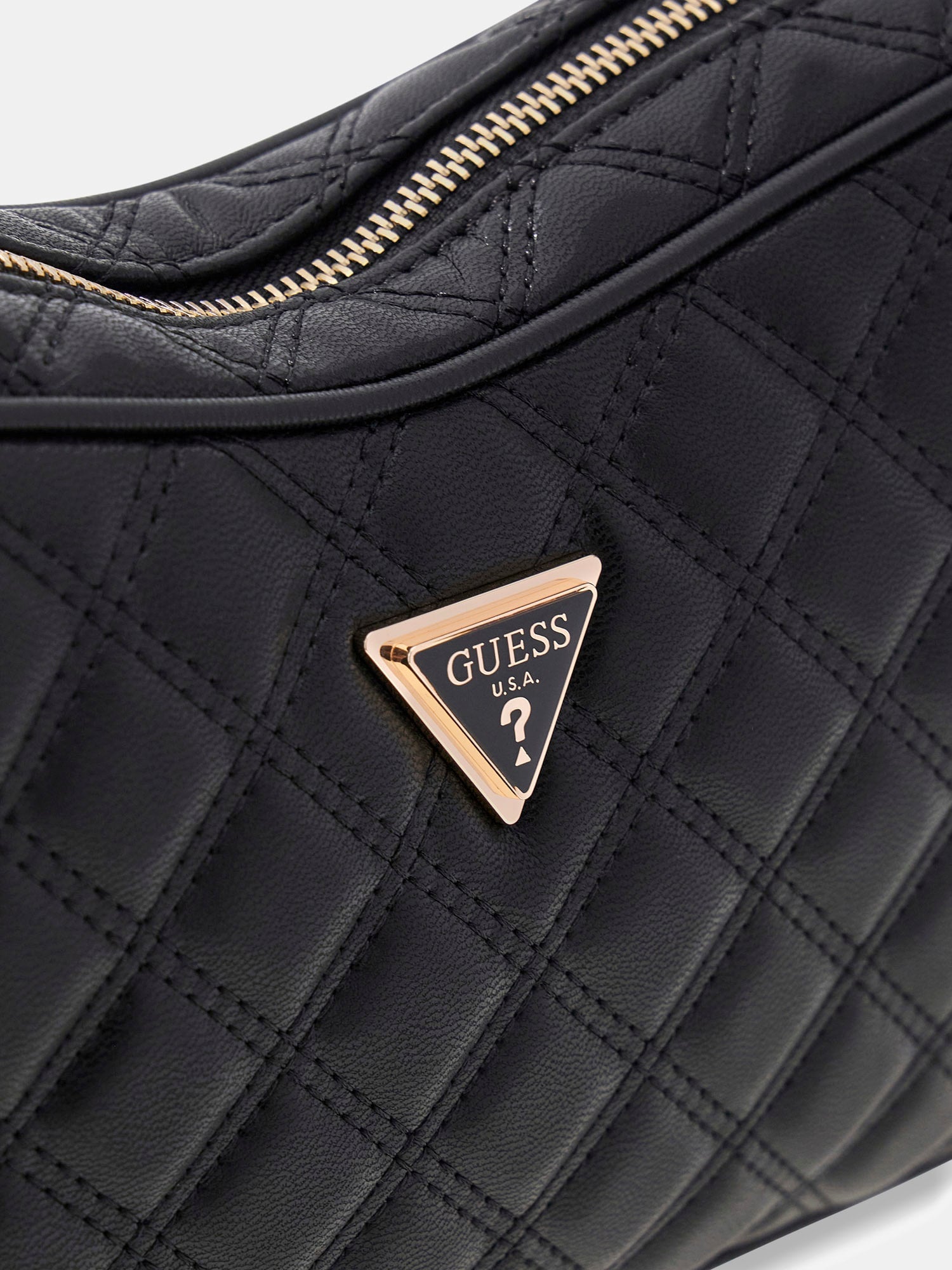 Noir - GUESS Sac à bandoulière Giully II Shoulder Satchel