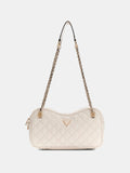Bone - GUESS Sac à bandoulière Giully II Shoulder Satchel