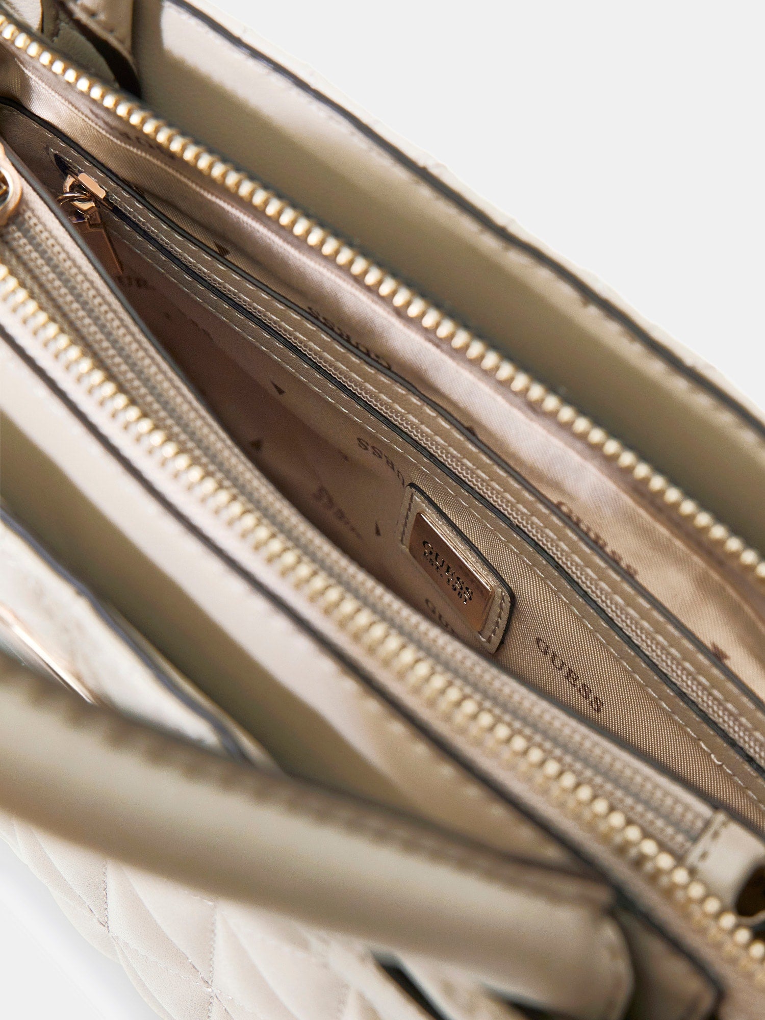 Beige - GUESS Sac à main Paisleigh Girlfriend Satchel