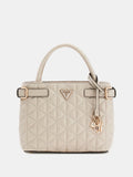 Beige - GUESS Sac à main Paisleigh Girlfriend Satchel
