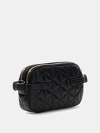 Noir - GUESS Sac à bandoulière Paisleigh Mini Camera