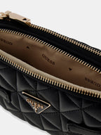 Noir - GUESS Sac à bandoulière Paisleigh Mini Camera