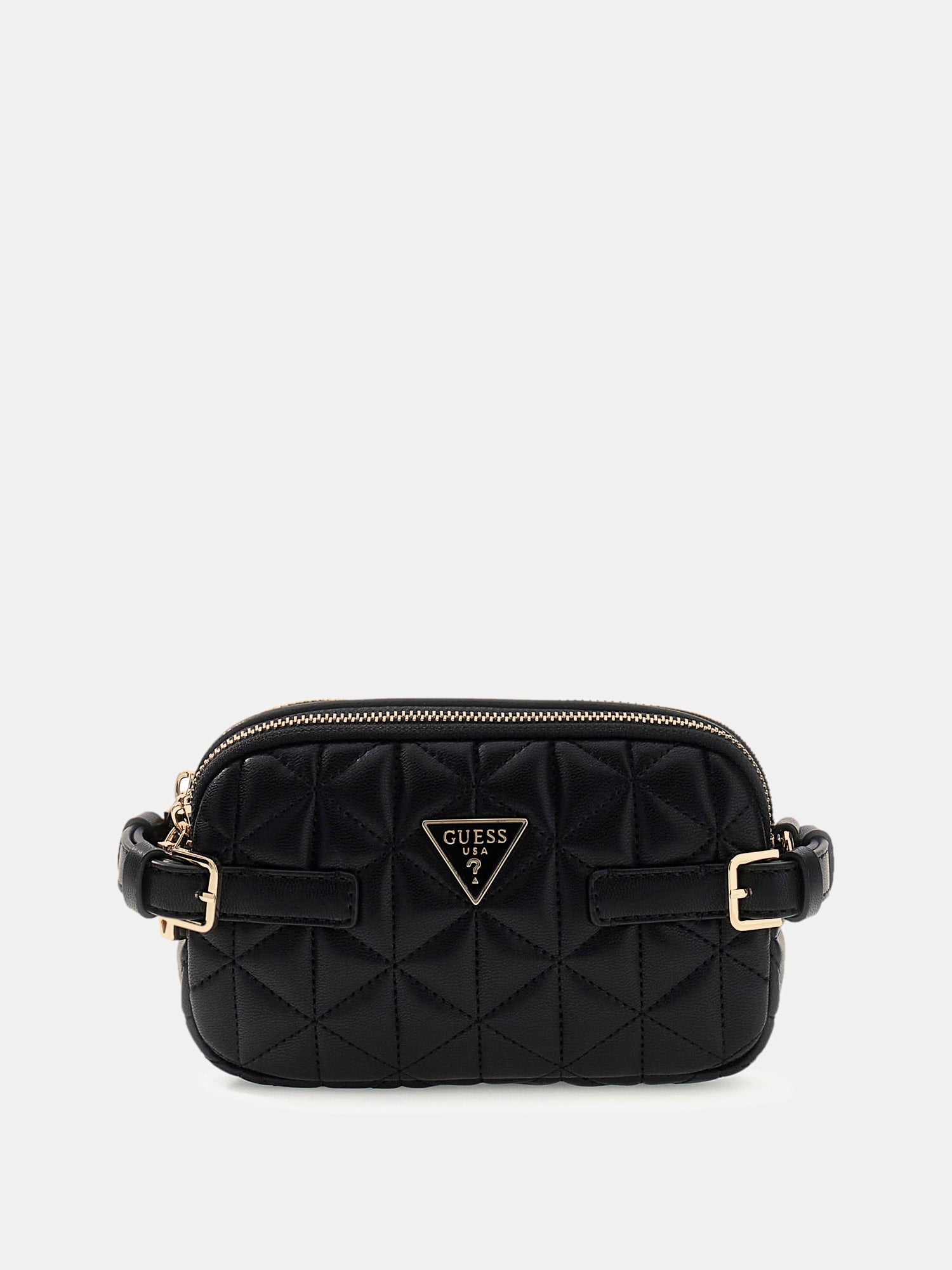 Noir - GUESS Sac à bandoulière Paisleigh Mini Camera