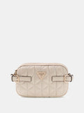 Light Taupe - GUESS Sac à bandoulière Paisleigh Mini Camera