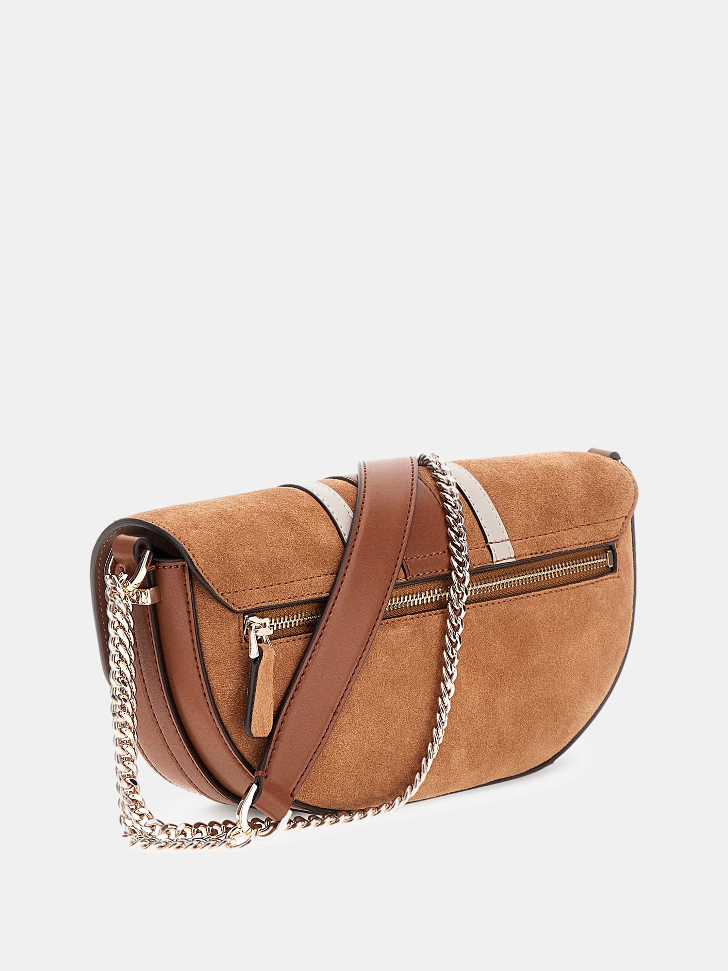 Marron - GUESS Sac à bandoulière Erenia Convertible Xbody