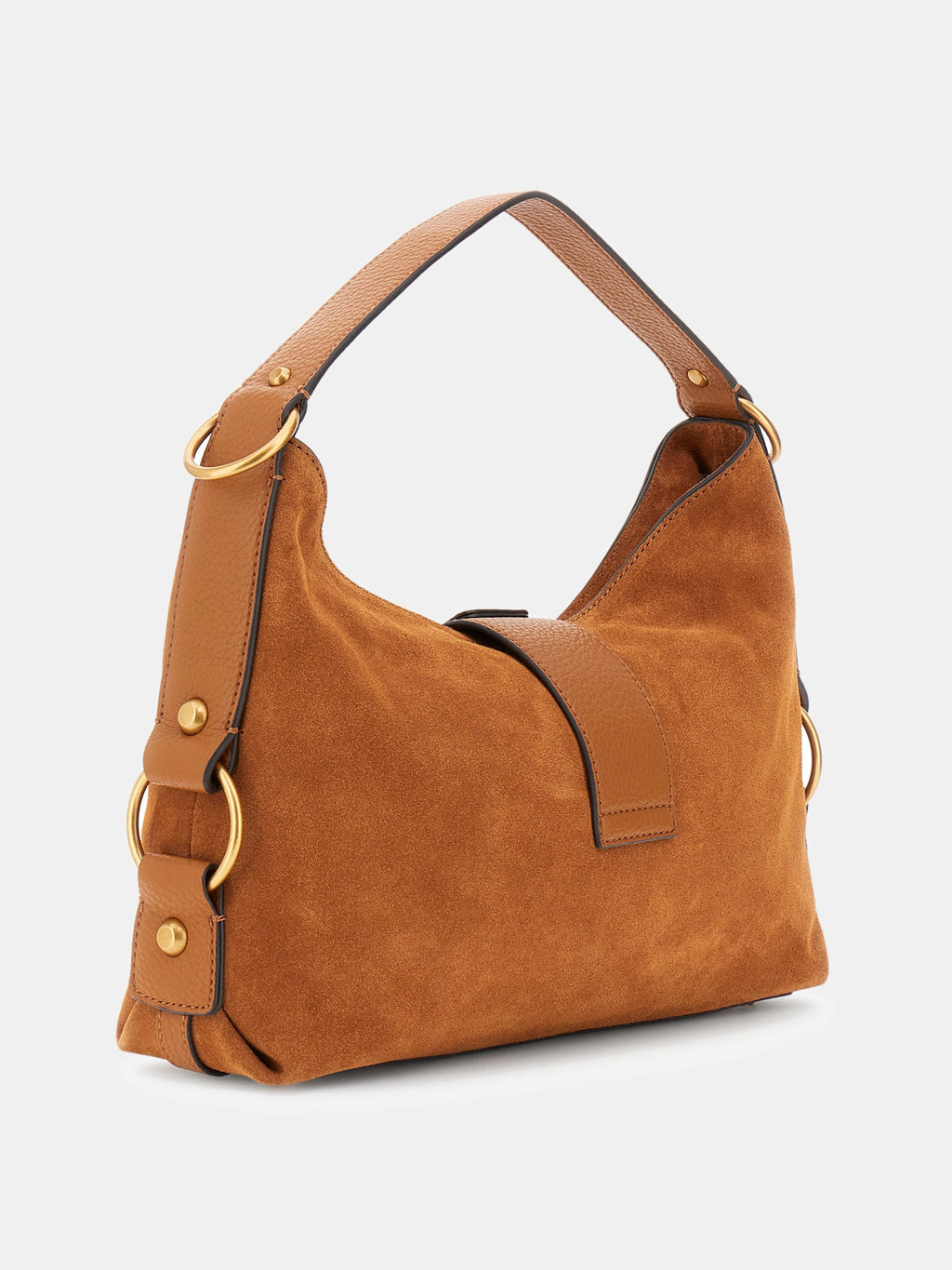 Cognac - GUESS Sac à bandoulière Camden Shoulder