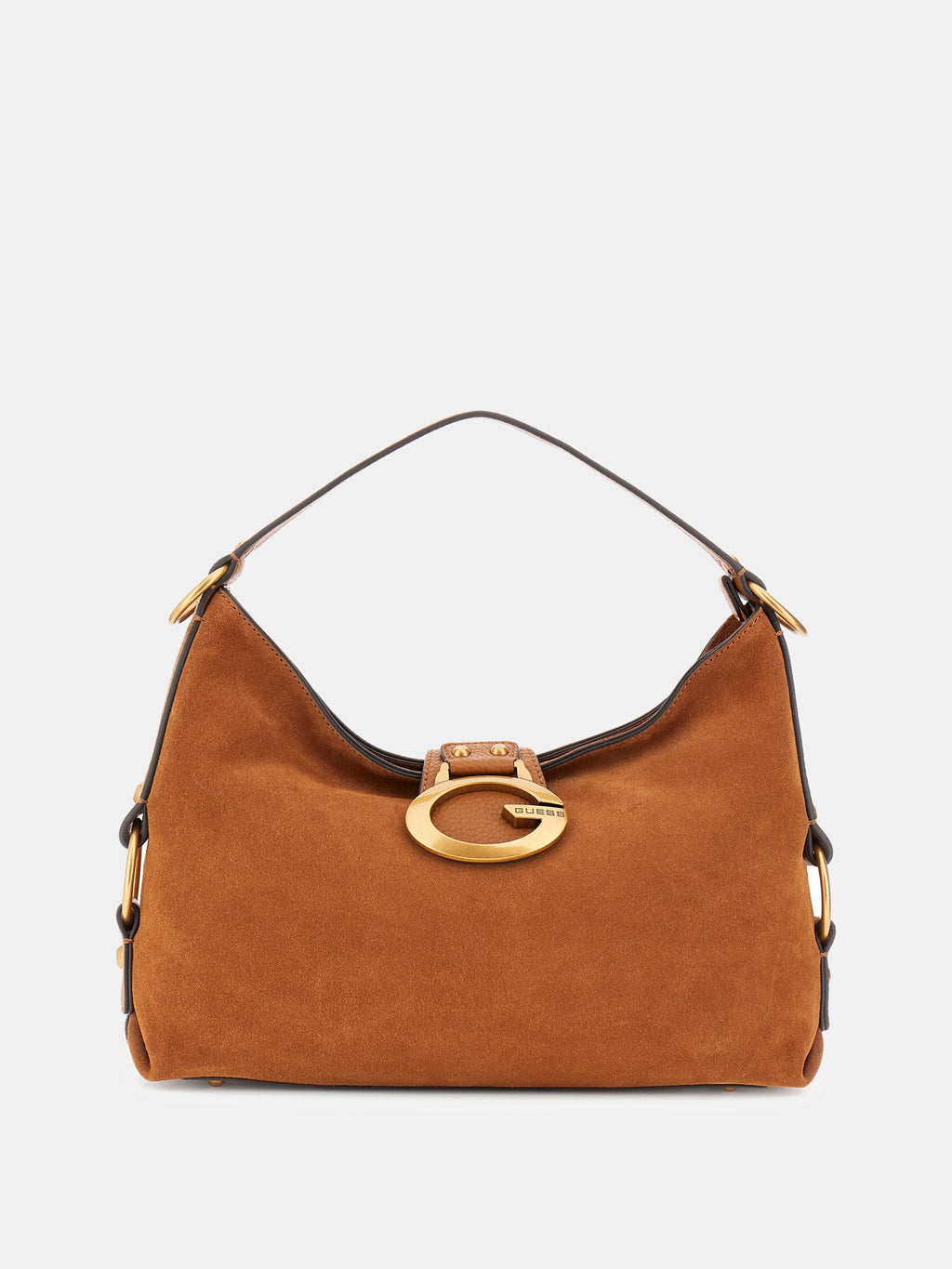 Cognac - GUESS Sac à bandoulière Camden Shoulder