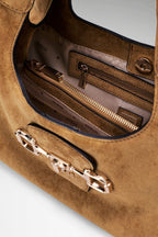 Beige - GUESS Sunset Small Hobo