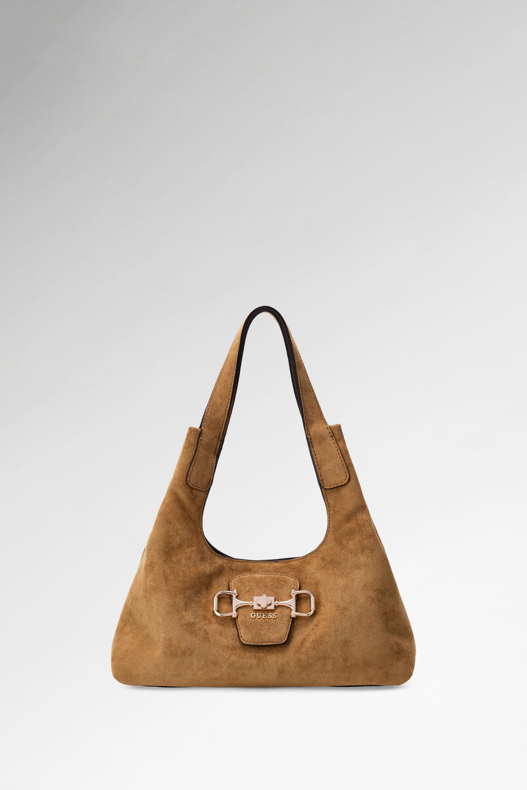 Beige - GUESS Sunset Small Hobo