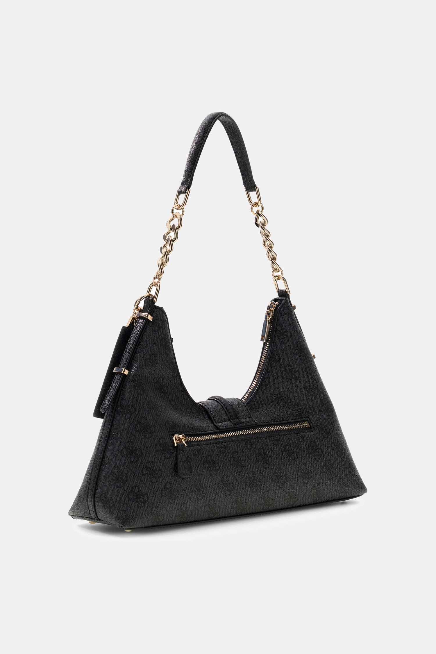 Coal Logo - GUESS Sac à main Yvonne Logo Hobo