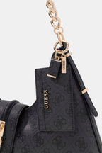 Coal Logo - GUESS Sac à main Yvonne Logo Hobo