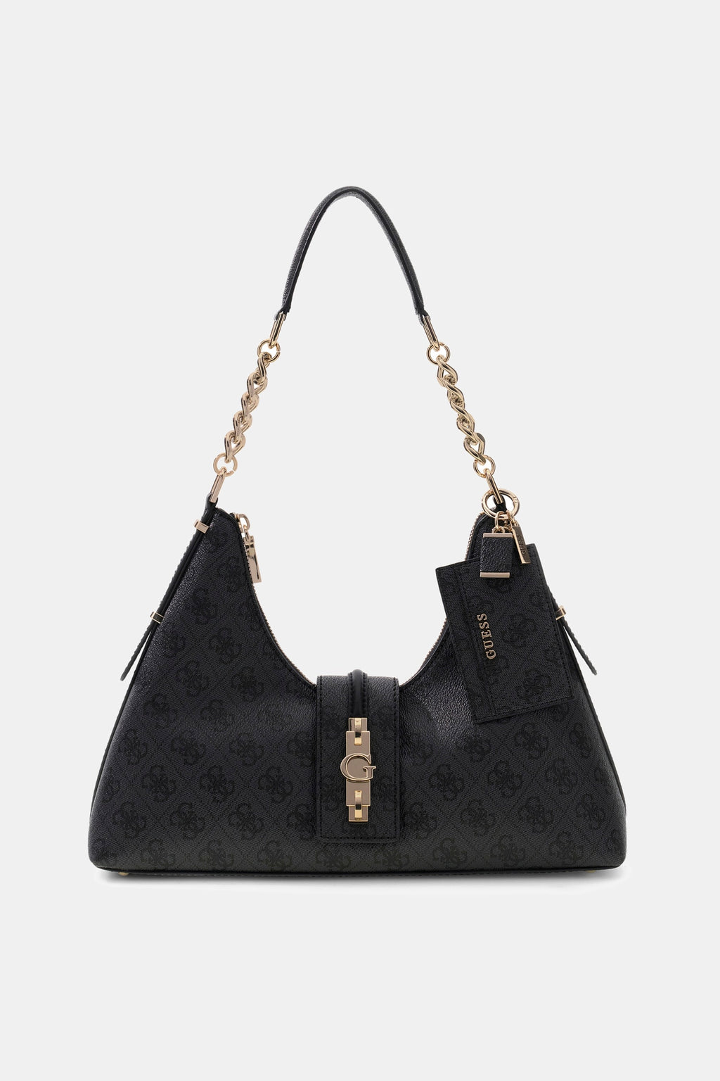 Coal Logo - GUESS Sac à main Yvonne Logo Hobo