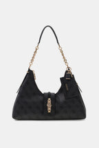 Coal Logo - GUESS Sac à main Yvonne Logo Hobo