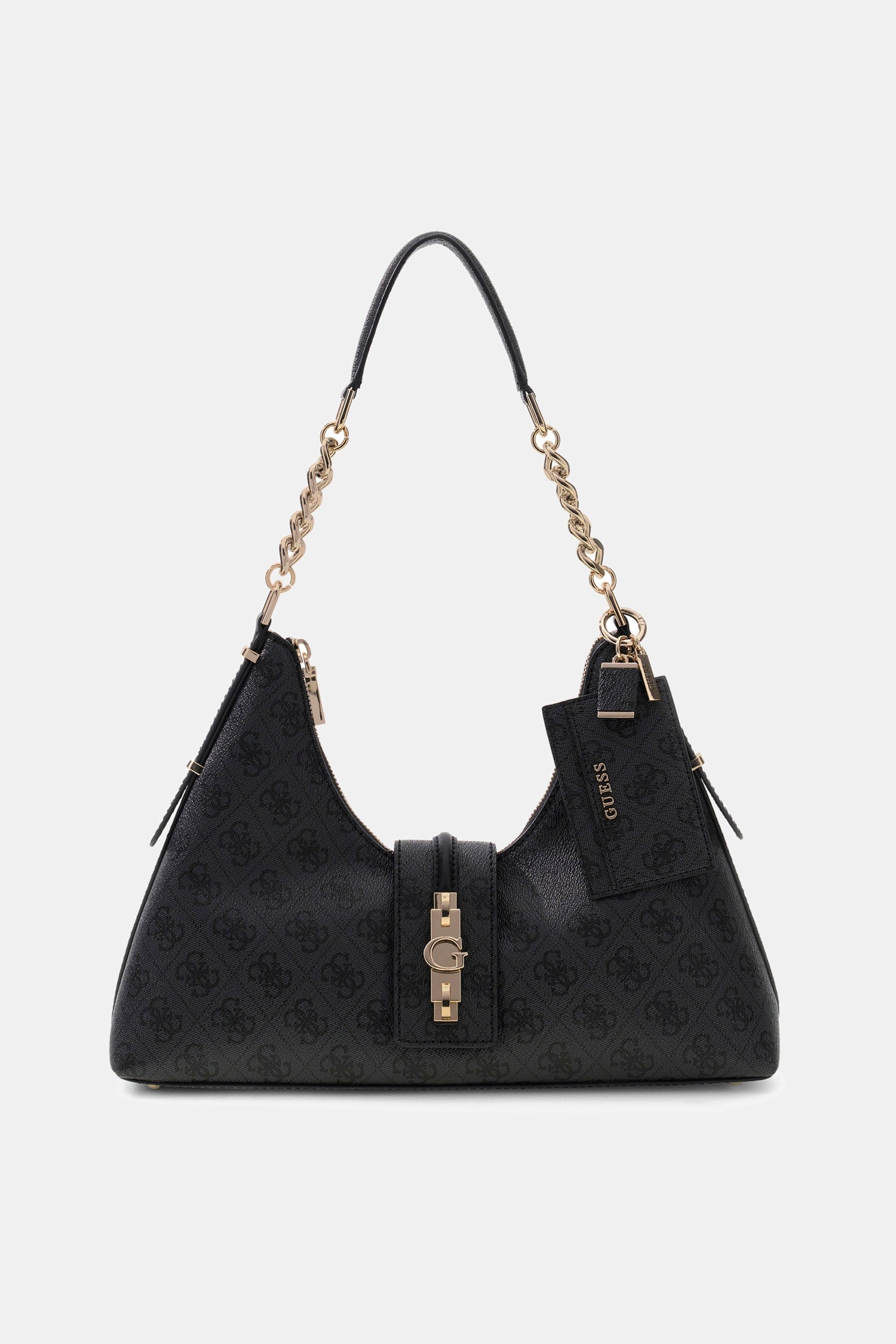 Coal Logo - GUESS Sac à main Yvonne Logo Hobo