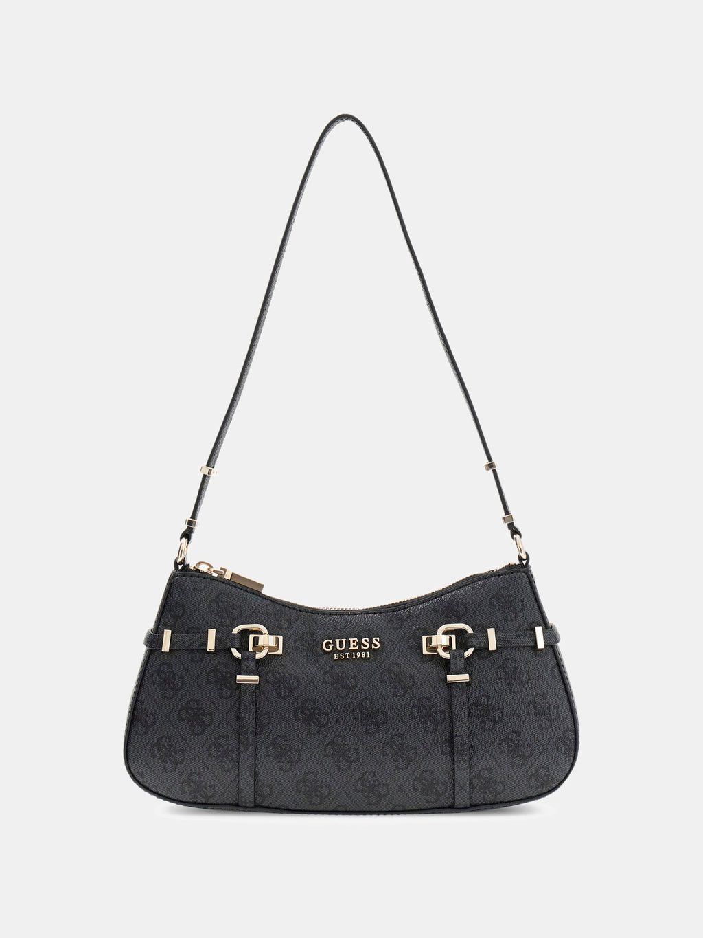 Noir - GUESS Sac à bandoulière Leona Logo Shoulder