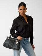 Noir - GUESS Sac à main Noelle II Luxury Satchel