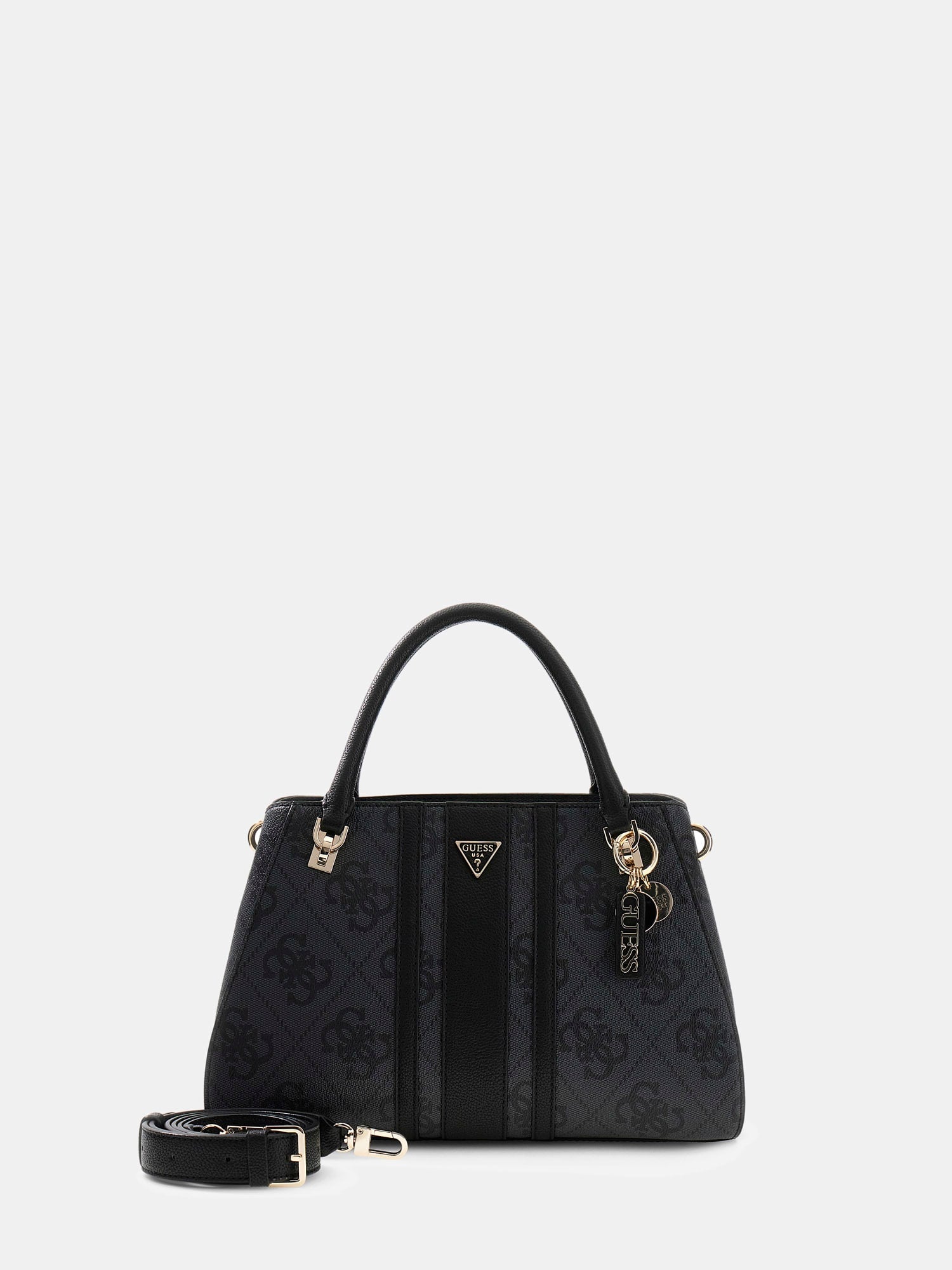 Noir - GUESS Sac à main Noelle II Luxury Satchel